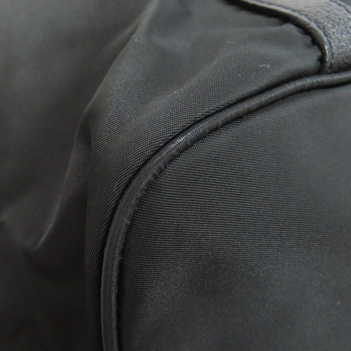 PRADA Tote Bag Nylon black logoMetal 2WAY