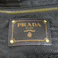 PRADA Tote Bag Nylon black logoMetal 2WAY