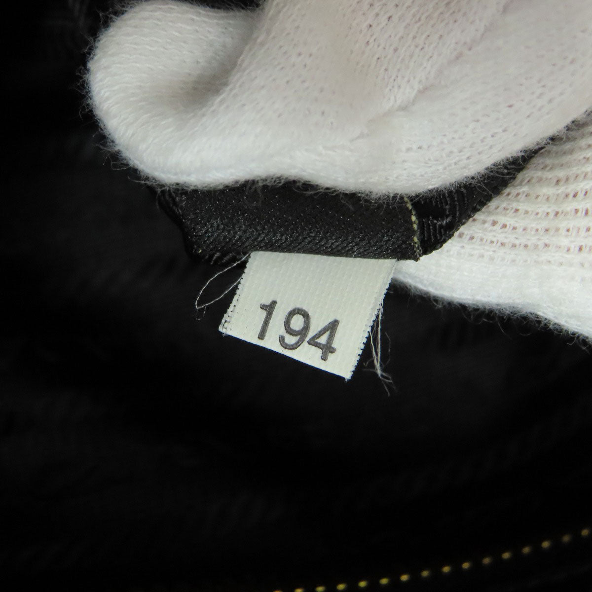 PRADA Tote Bag Nylon black logoMetal 2WAY