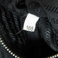 PRADA Tote Bag Nylon black logoMetal Women Used Authentic