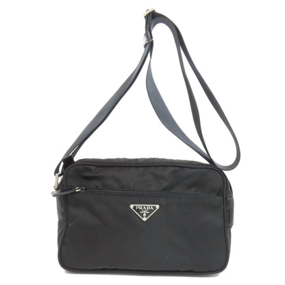 PRADA Shoulder Bag BT0167 Nylon black logoMetal