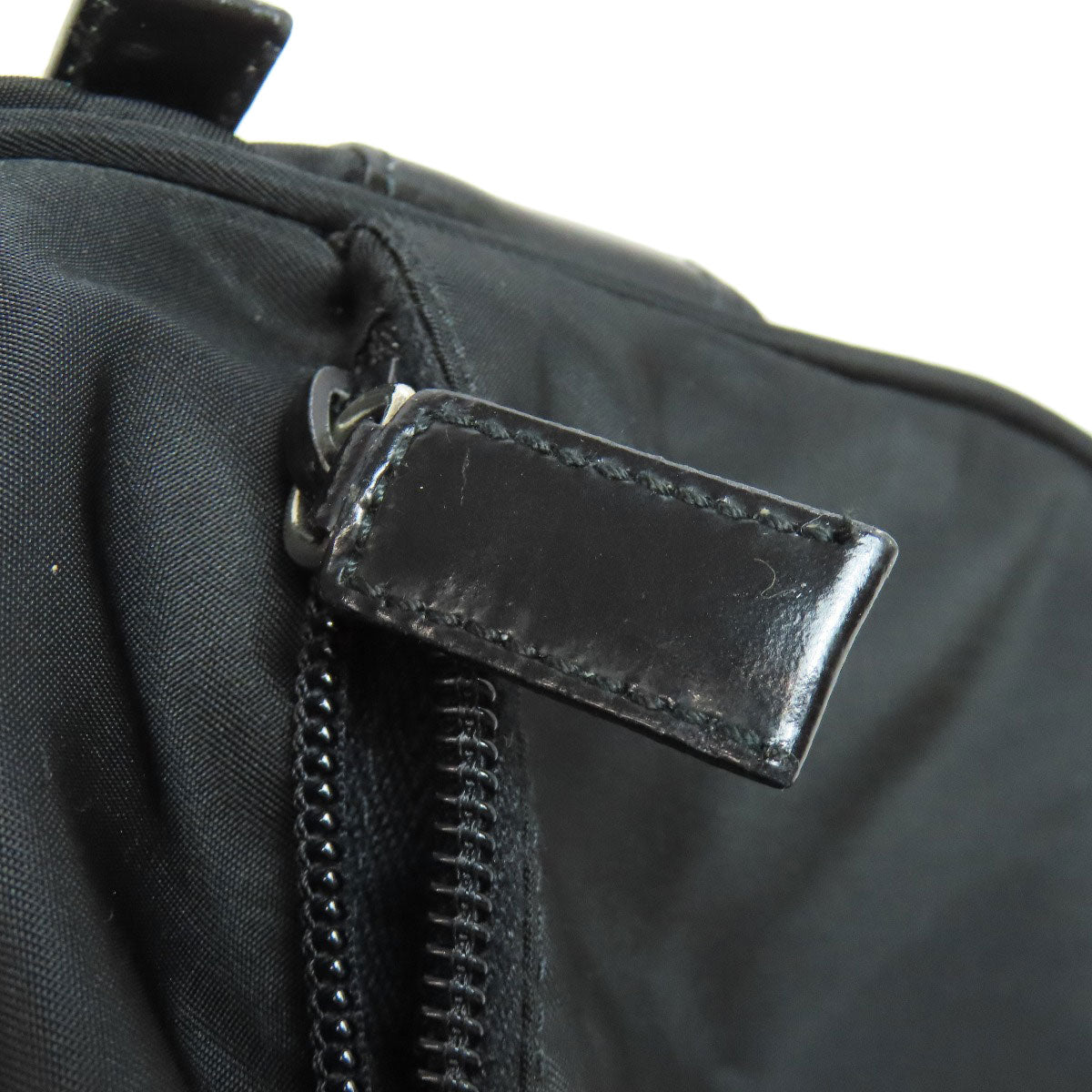 PRADA Shoulder Bag BT0167 Nylon black logoMetal