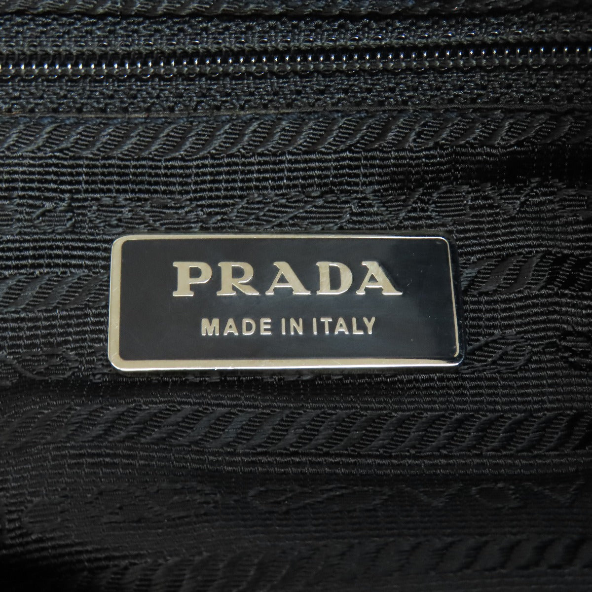 PRADA Shoulder Bag BT0167 Nylon black logoMetal