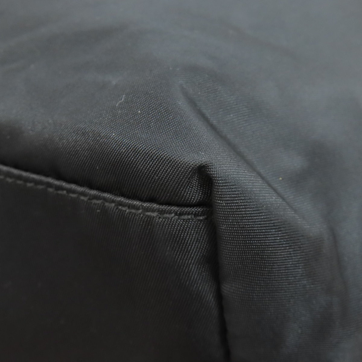 PRADA Tote Bag Nylon black logoMetal