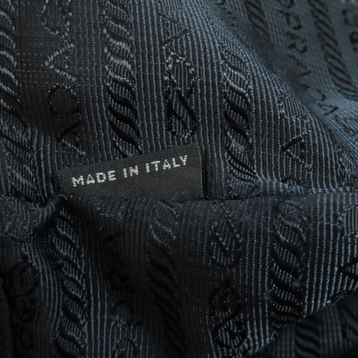 PRADA Tote Bag 1BG052 Nylon black logoMetal