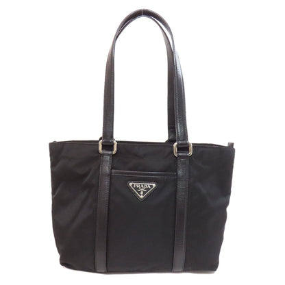 PRADA Handbag Nylon black logoMetal