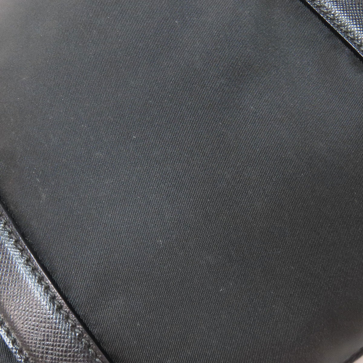 PRADA Handbag Nylon black logoMetal