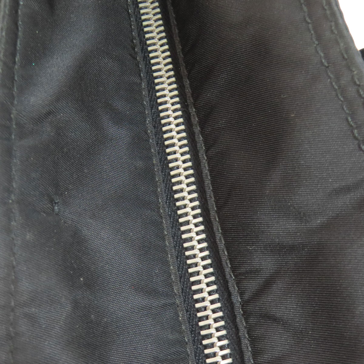 PRADA Handbag Nylon black logoMetal