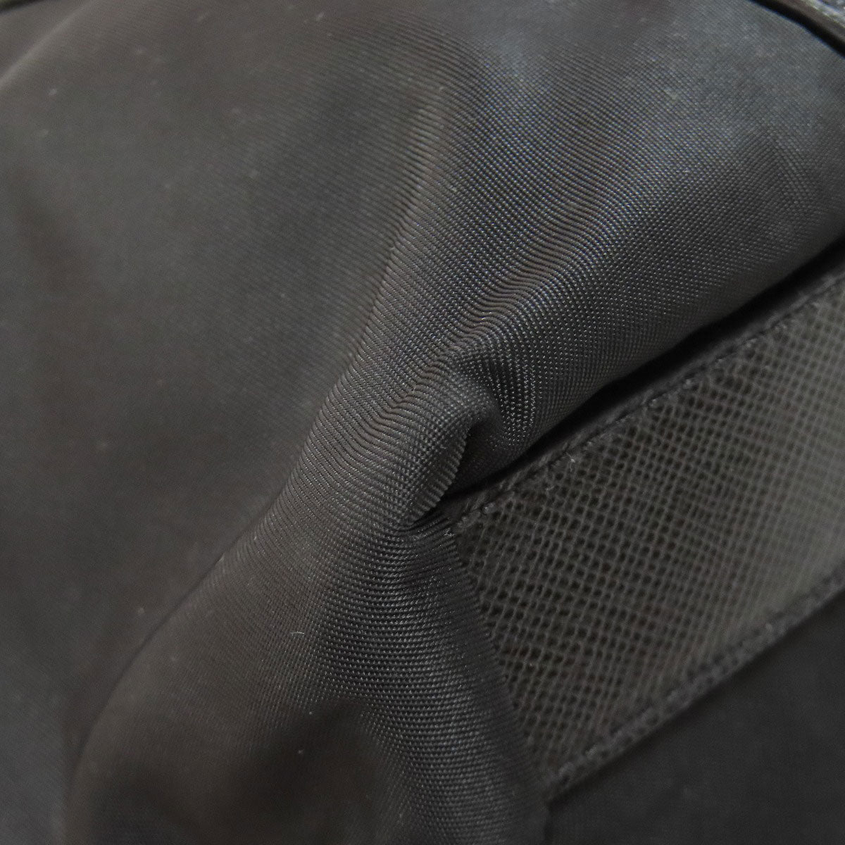 PRADA Handbag Nylon black logoMetal