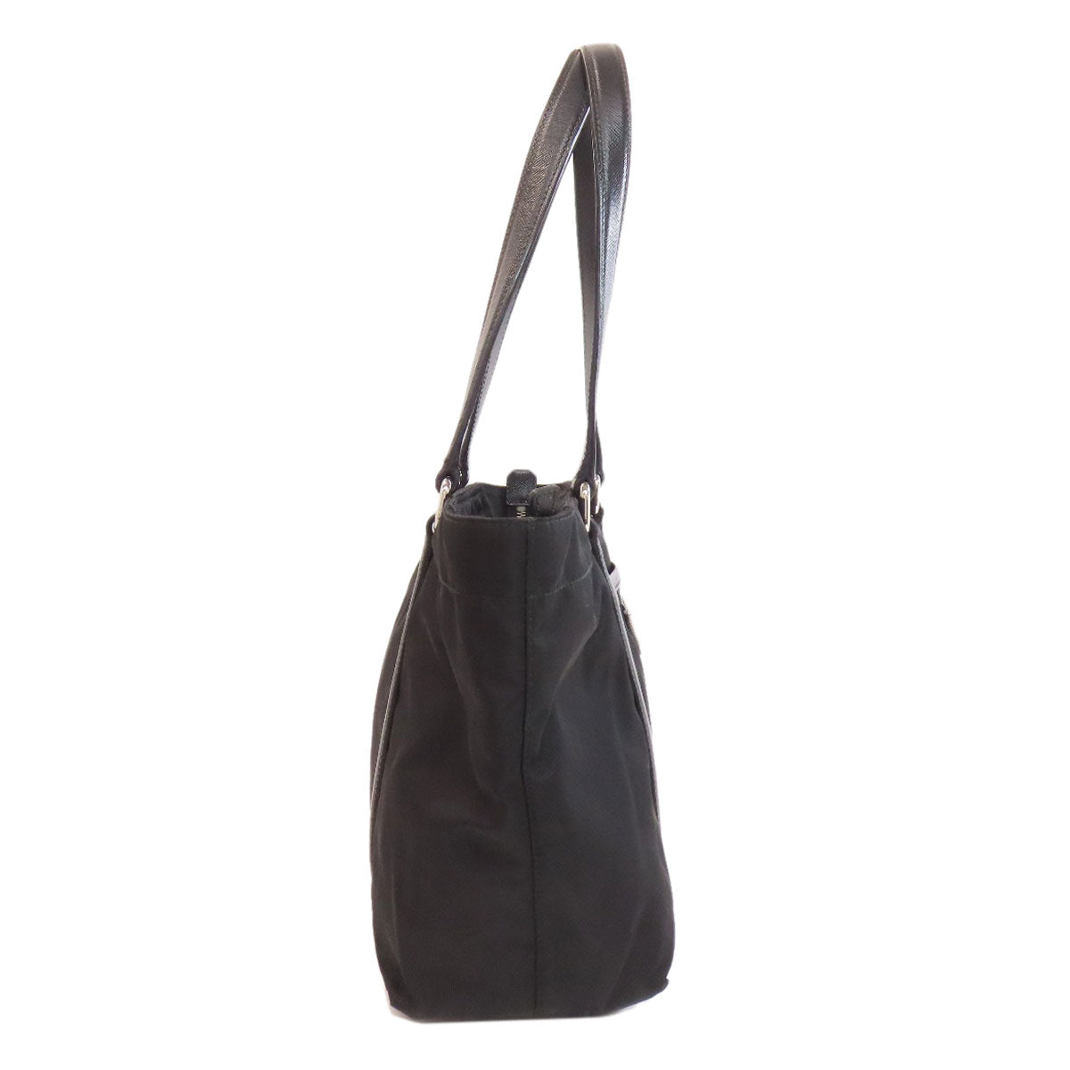 PRADA Handbag Nylon black logoMetal
