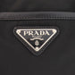 PRADA Handbag Nylon black logoMetal