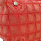 CHANEL Tote Bag Nylon jacquard Red New Travel Line MM Women Used Authentic