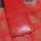 CHANEL Tote Bag Nylon jacquard Red New Travel Line MM Women Used Authentic