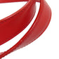 CHANEL Tote Bag Nylon jacquard Red New Travel Line MM Women Used Authentic