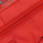 CHANEL Tote Bag Nylon jacquard Red New Travel Line MM Women Used Authentic