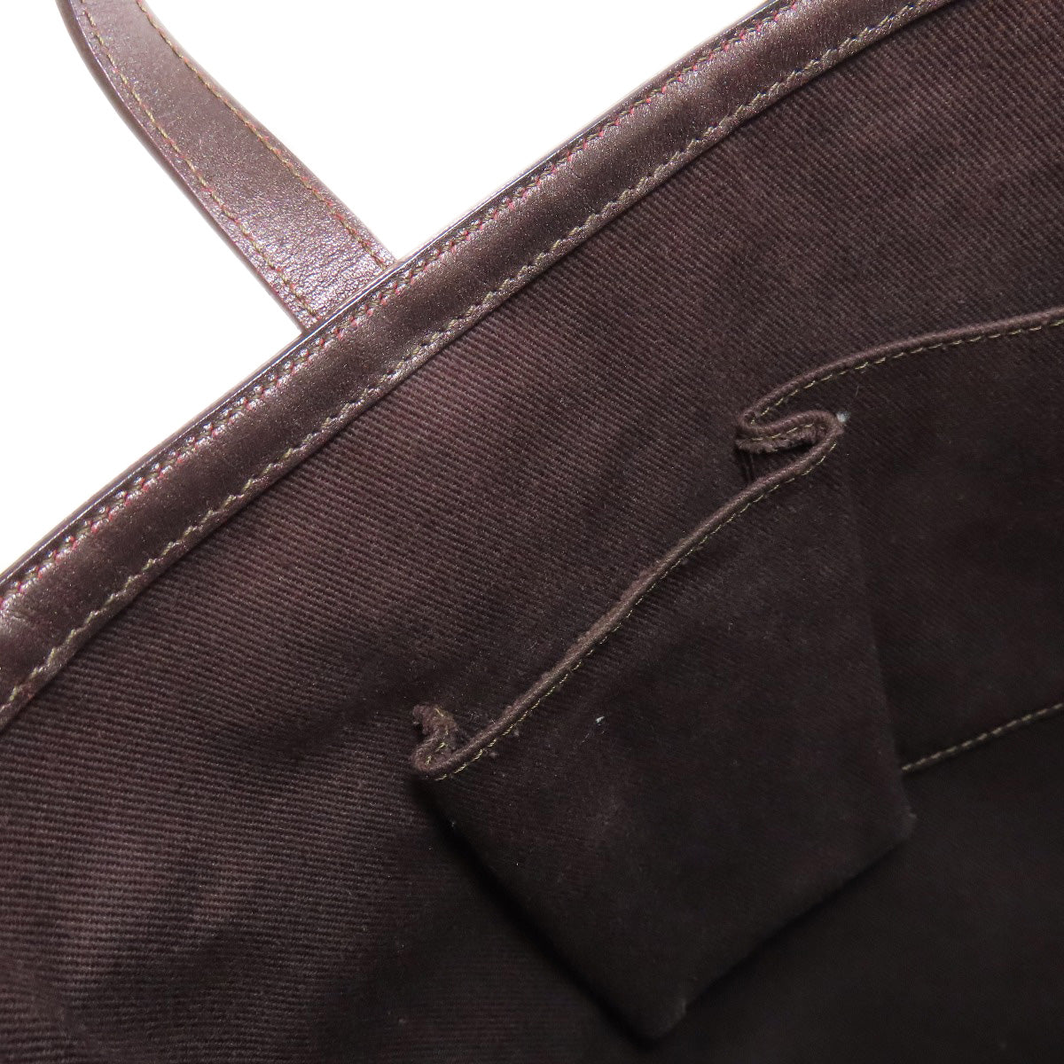 CELINE Tote Bag canvas Brown C Macadam Wallet included Women Used Authentic