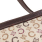 CELINE Tote Bag canvas Brown C Macadam Wallet included Women Used Authentic