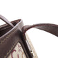 CELINE Tote Bag canvas Brown C Macadam Wallet included Women Used Authentic