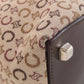 CELINE Tote Bag canvas Brown C Macadam Wallet included Women Used Authentic