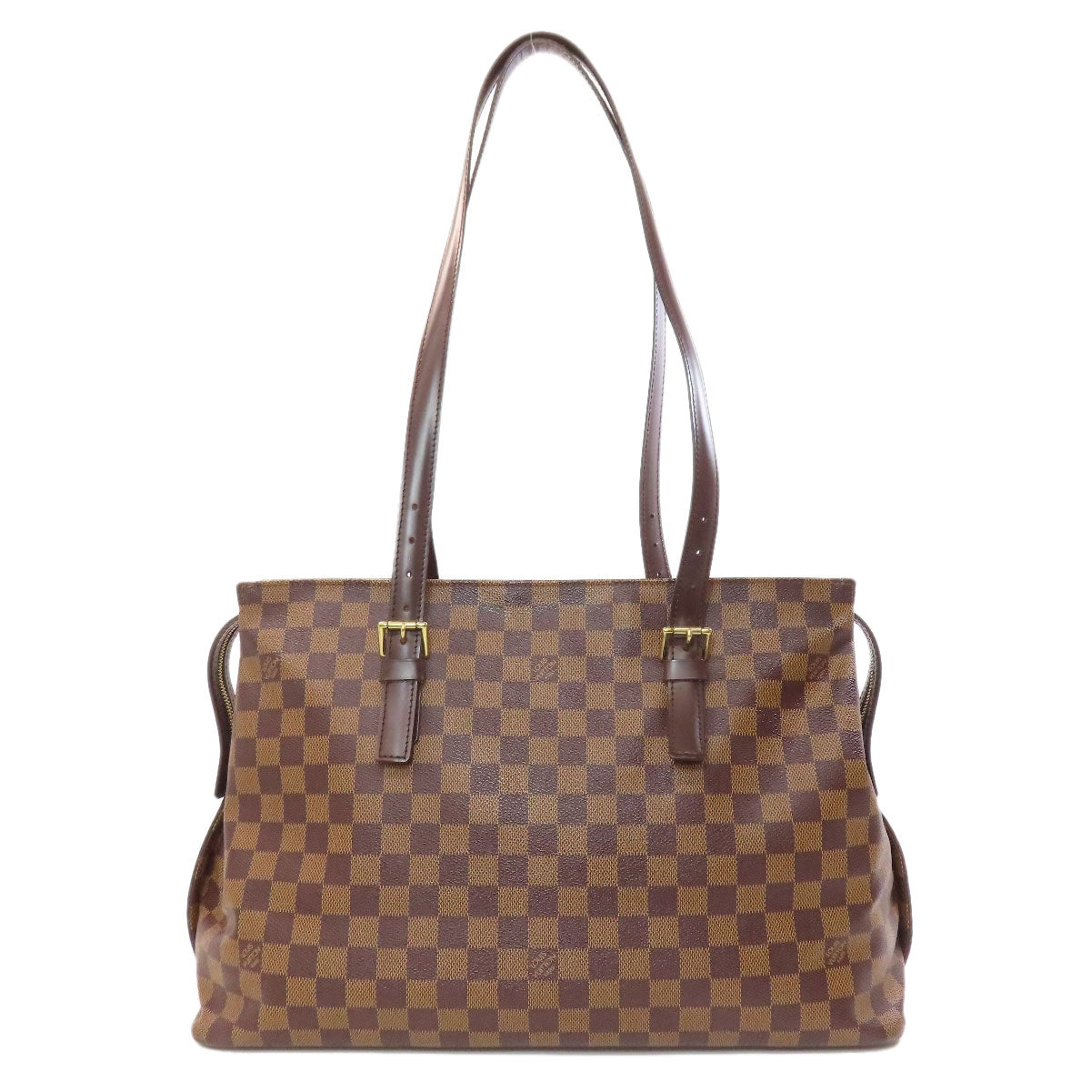 LOUIS VUITTON Tote Bag N51119 Damier canvas Brown Chelsea