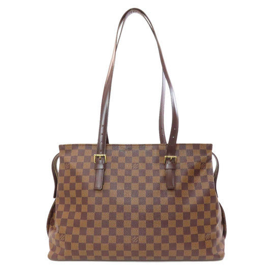 LOUIS VUITTON Tote Bag N51119 Damier canvas Brown Chelsea