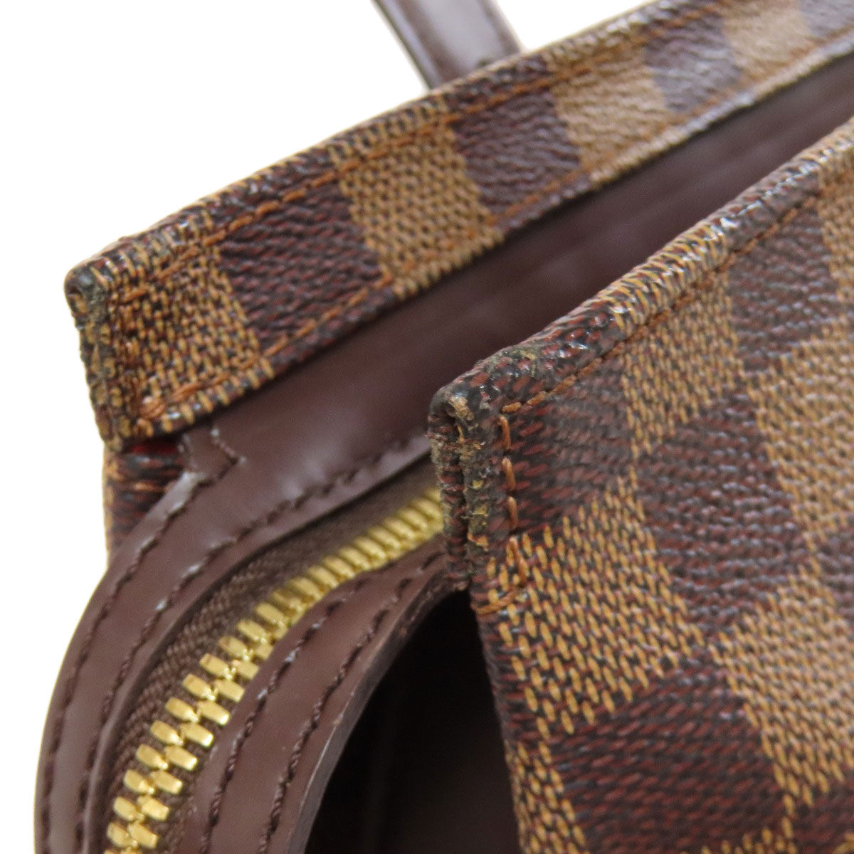 LOUIS VUITTON Tote Bag N51119 Damier canvas Brown Chelsea