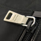 PRADA Shoulder Bag Nylon black logoMetal Women Used Authentic