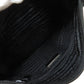 PRADA Shoulder Bag Nylon black logoMetal Women Used Authentic