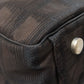 CHANEL Tote Bag Nylon jacquard Brown New Travel Line GM