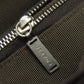 CHANEL Handbag Calfskin black Chocolate bar Silver Metal