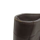 CHANEL Handbag Calfskin black Chocolate bar Silver Metal