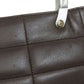 CHANEL Handbag Calfskin black Chocolate bar Silver Metal