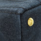 PRADA Handbag denim black Canapa Mini 2WAY Women Used Authentic