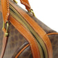 CELINE Boston Duffel bag PVC Brown Macadam Pattern Women Used Authentic