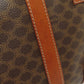 CELINE Boston Duffel bag PVC Brown Macadam Pattern Women Used Authentic