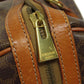 CELINE Boston Duffel bag PVC Brown Macadam Pattern Women Used Authentic