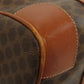 CELINE Boston Duffel bag PVC Brown Macadam Pattern Women Used Authentic