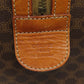 CELINE Boston Duffel bag PVC Brown Macadam Pattern Women Used Authentic
