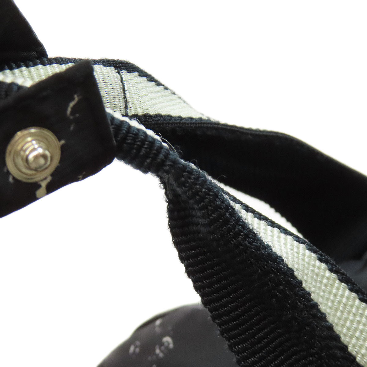 CHANEL Boston Duffel bag Nylon black Travel line 2WAY