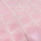 CHANEL Tote Bag Nylon jacquard pink New Travel Line MM Women Used Authentic