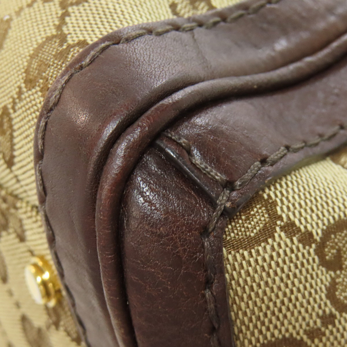GUCCI Tote Bag 247183 canvas Brown GG