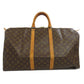 LOUIS VUITTON Boston Duffel bag M41424 Monogram canvas Brown Keepall 55