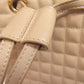 CELINE Backpack leather beige one beltBackpack C Charm Women Used Authentic
