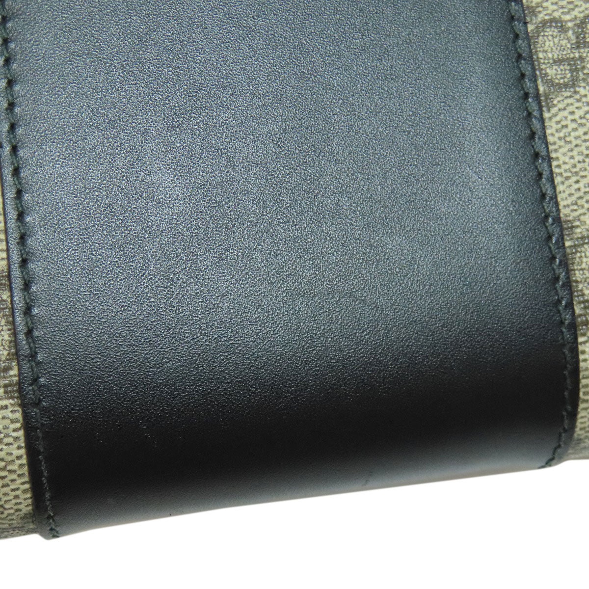 GUCCI Long Wallet Purse 451249 PVC black GG Supreme