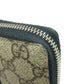 GUCCI Long Wallet Purse 451249 PVC black GG Supreme