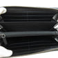 GUCCI Long Wallet Purse 451249 PVC black GG Supreme
