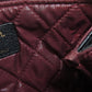 CHANEL Cosmetics Pouch Grained Calfskin Skin black Matelasse Gold Metal