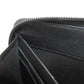 CHANEL Long Wallet Purse Grained Calfskin Skin black COCO Mark SilverMetal Women Used Authentic