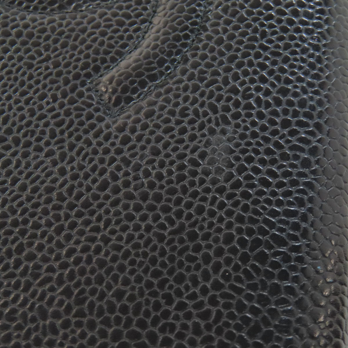 CHANEL Long Wallet Purse Grained Calfskin Skin black COCO Mark SilverMetal Women Used Authentic