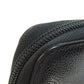 CHANEL Long Wallet Purse Grained Calfskin Skin black COCO Mark SilverMetal Women Used Authentic
